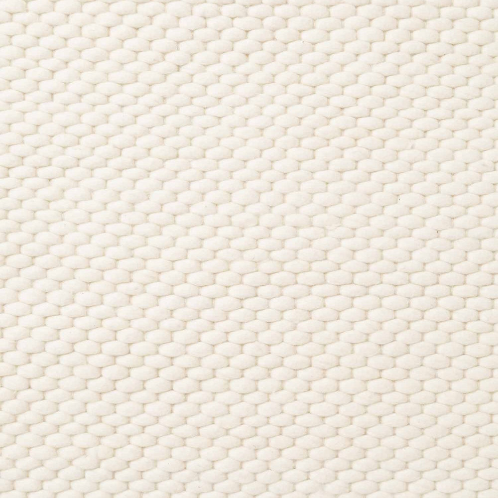 Close-up of a textured white fabric surface