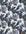 The Rugs Eco-Washable Blue Rug with Floral Design
