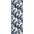 The Rugs Eco-Washable Blue Rug with Floral Design