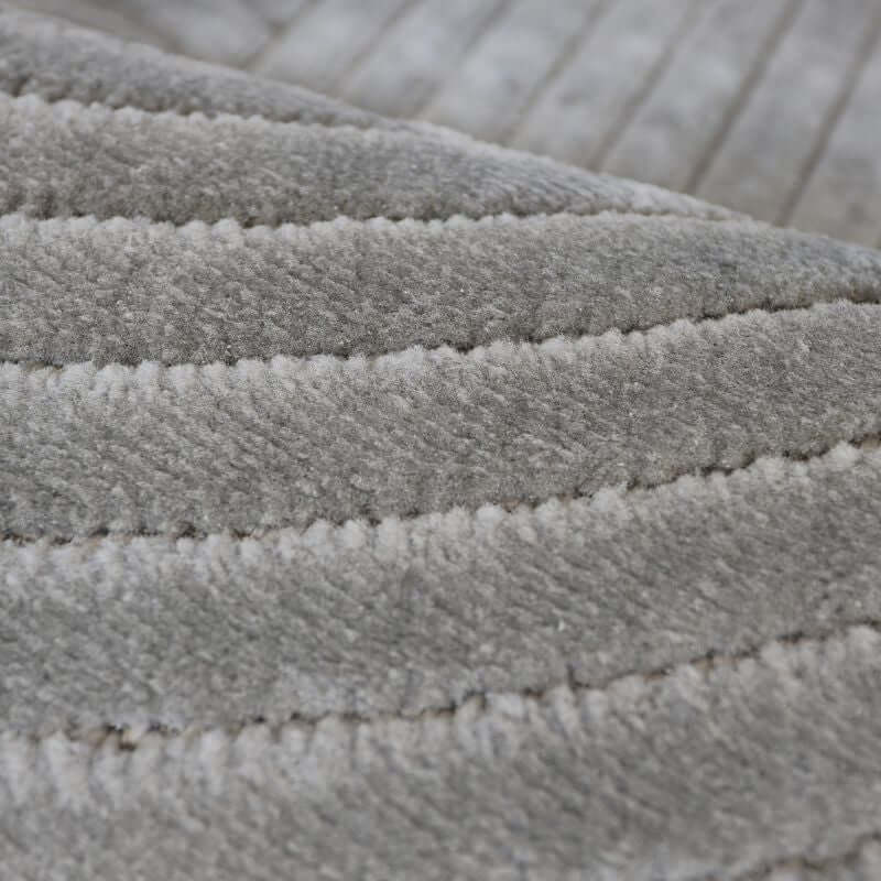 Malmo Knot Rug – Textured Striped Design