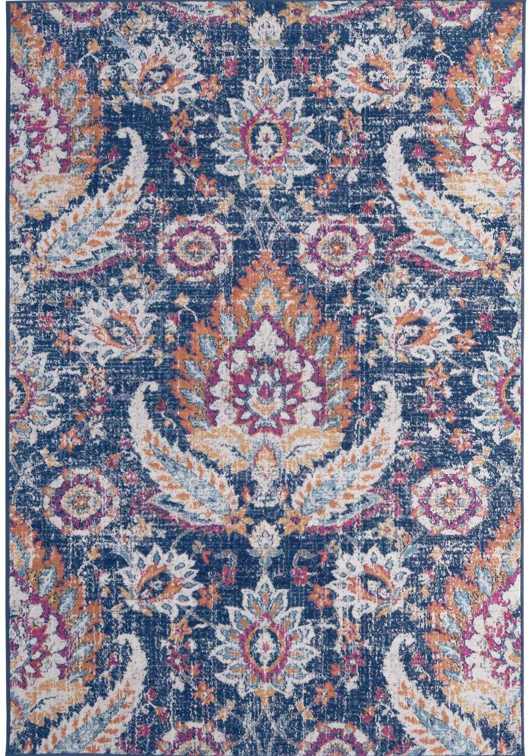 Vintage Design Purple Living Room Rug