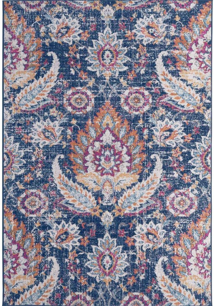Vintage Design Purple Living Room Rug