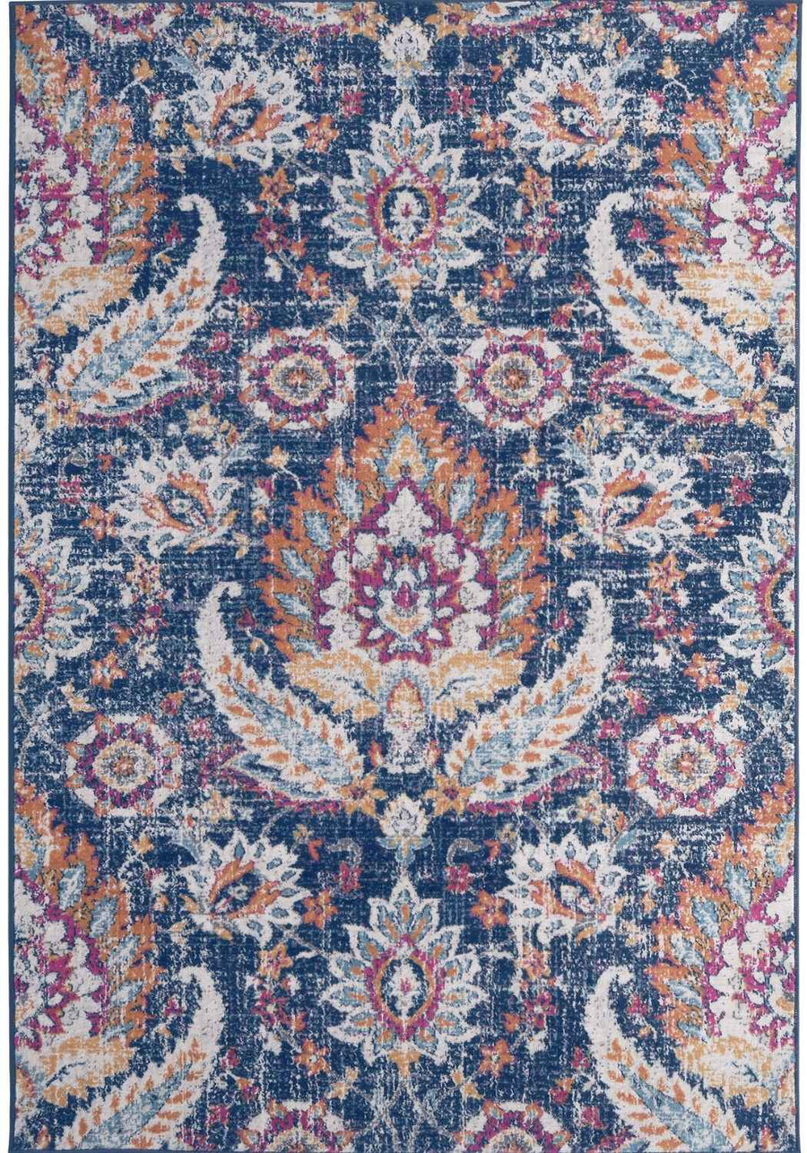 Vintage Design Purple Living Room Rug