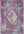 Living Room Rug Vintage Bordered in Multicolour