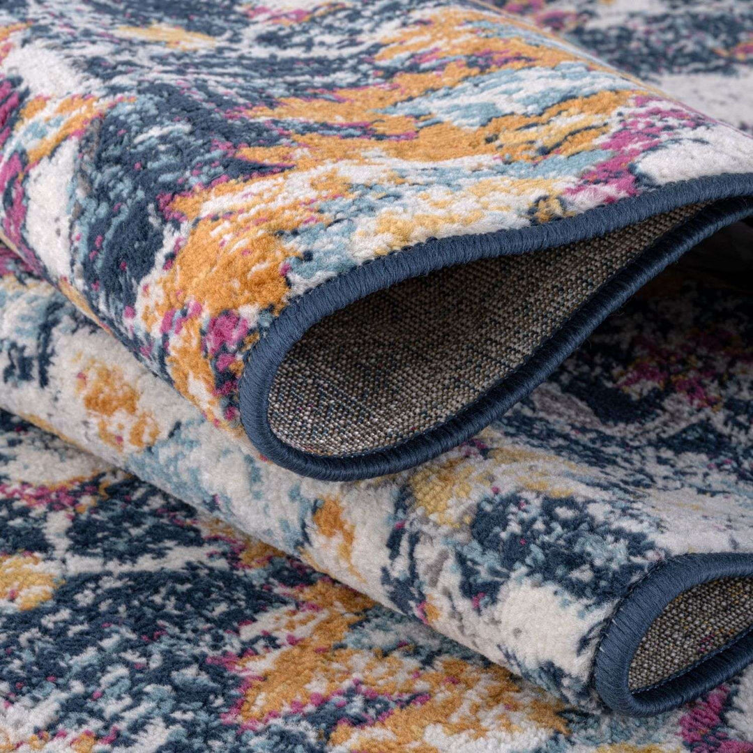 Vintage Design Purple Living Room Rug