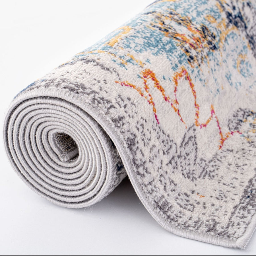 Living Room Rug Vintage Multicolour | Eye-Catching |The Rugs