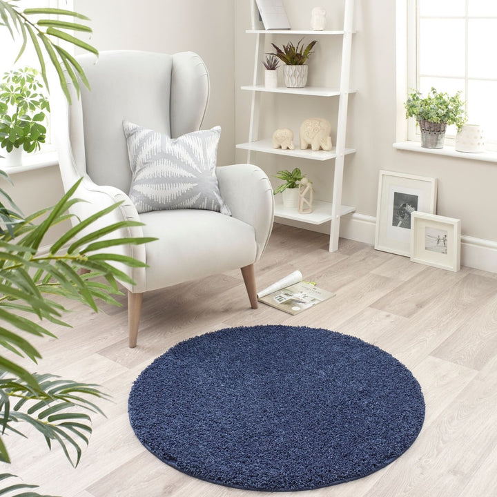 Tufted Washable Rug – Plain Design