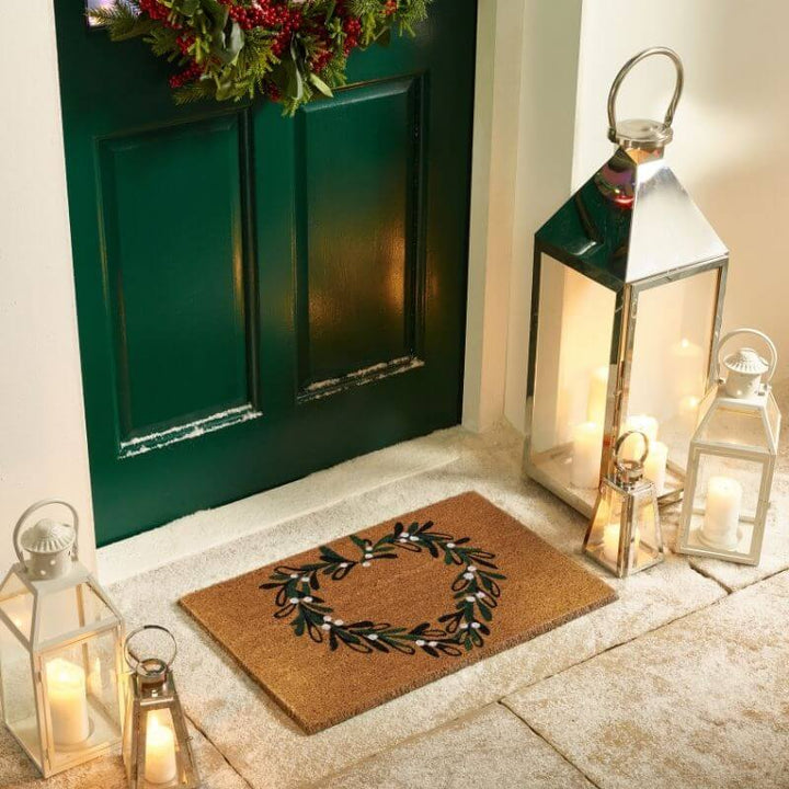 The Rugs Festive Fun Coir Door Mat – 100% Coconut Husk