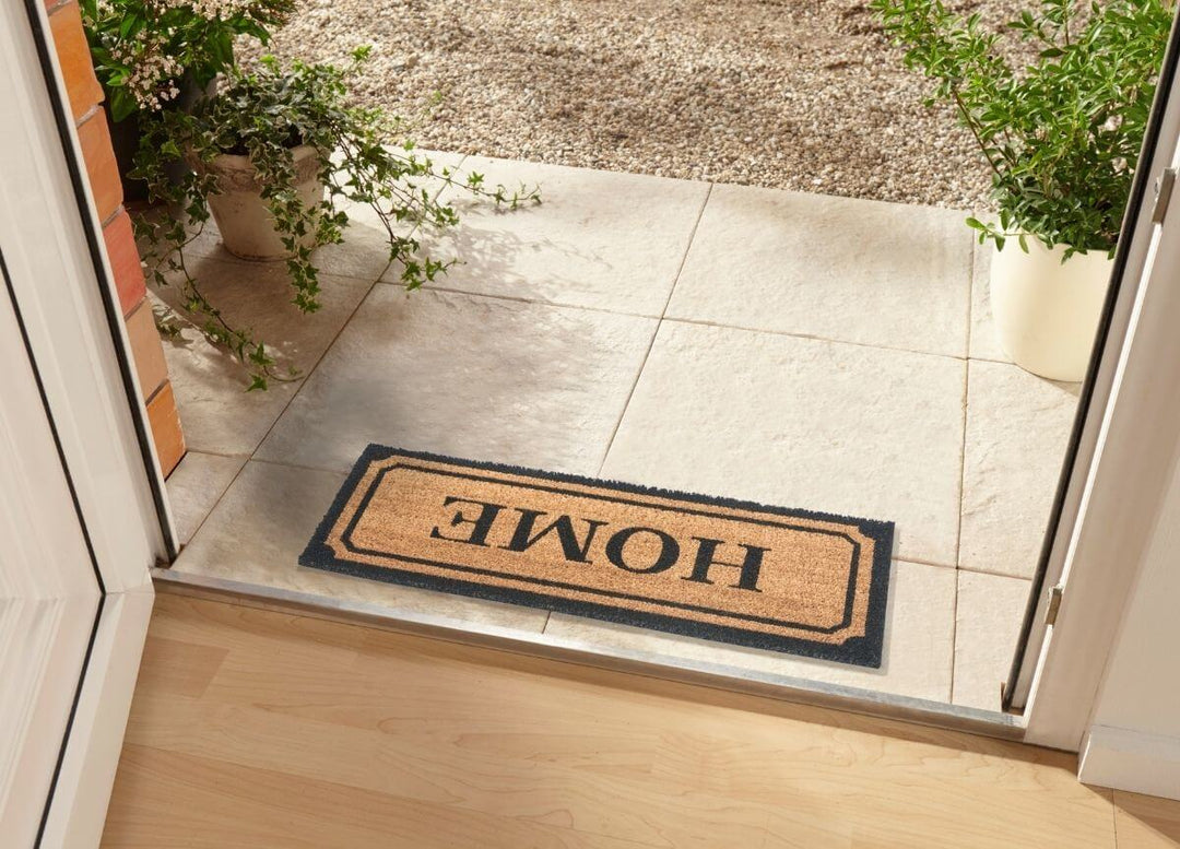 The Rugs Mix Mats Coir Doormat - 27x70 cm -Stylish & Durable