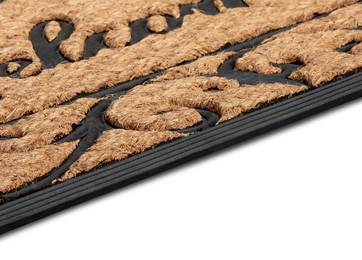 The Rugs Mix Mats Welcome Coir Doormat 45x75 cm - Quality