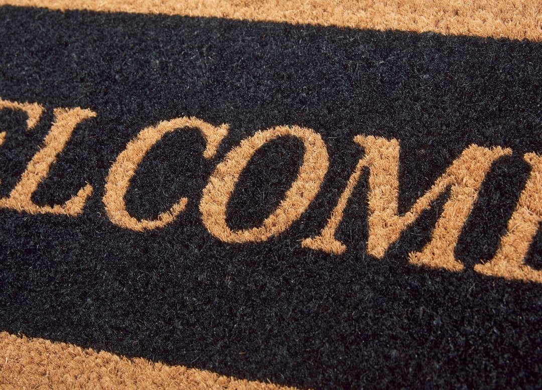 The Rugs Mix Mats Coir Doormat - 27x70 cm -Stylish & Durable