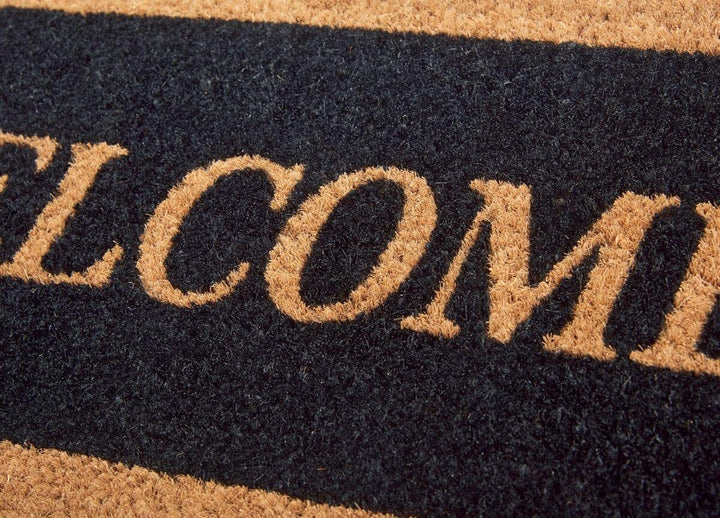 The Rugs Mix Mats Coir Doormat - 27x70 cm -Stylish & Durable