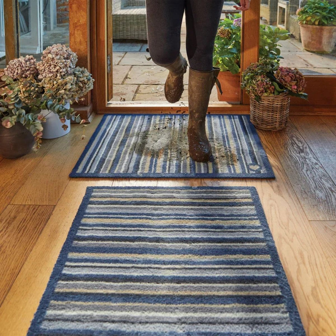 Eco-Friendly Modern Striped Mats