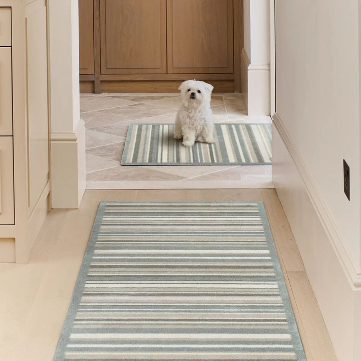 Eco-Friendly Modern Striped Mats