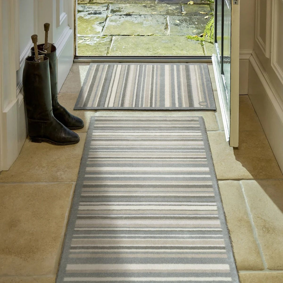 Eco-Friendly Modern Striped Mats