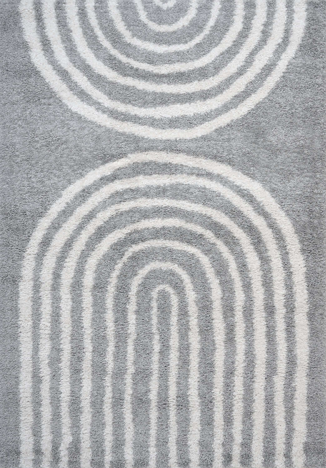 Moodi Shaggy Grey Rug, scandinavian design, underfloor heating | THE RUGS