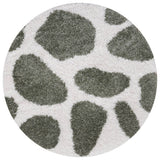 Moodi Shaggy Green, plush underfoot feel, easy to clean | THE RUGS