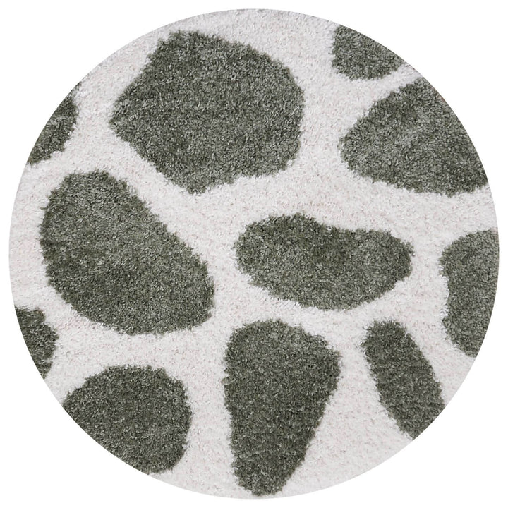 Moodi Shaggy Green, plush underfoot feel, easy to clean | THE RUGS
