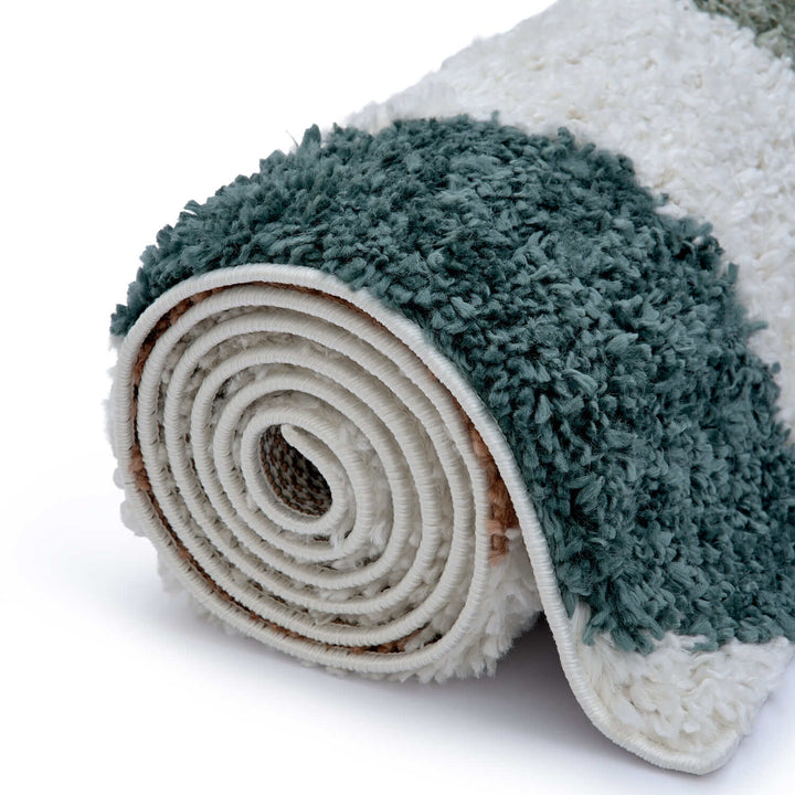 Moodi Shaggy Multicolour, 30 mm thick pile, underfloor heating | THE RUGS