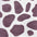 Moodi Shaggy Purple rug, underfloor heating, abstract design | THE RUGS