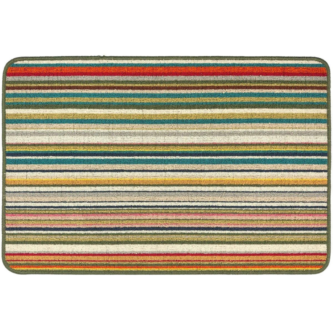 Candy Multi Green Patterned Mat