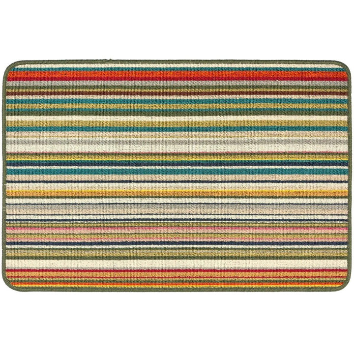 Candy Multi Green Patterned Mat