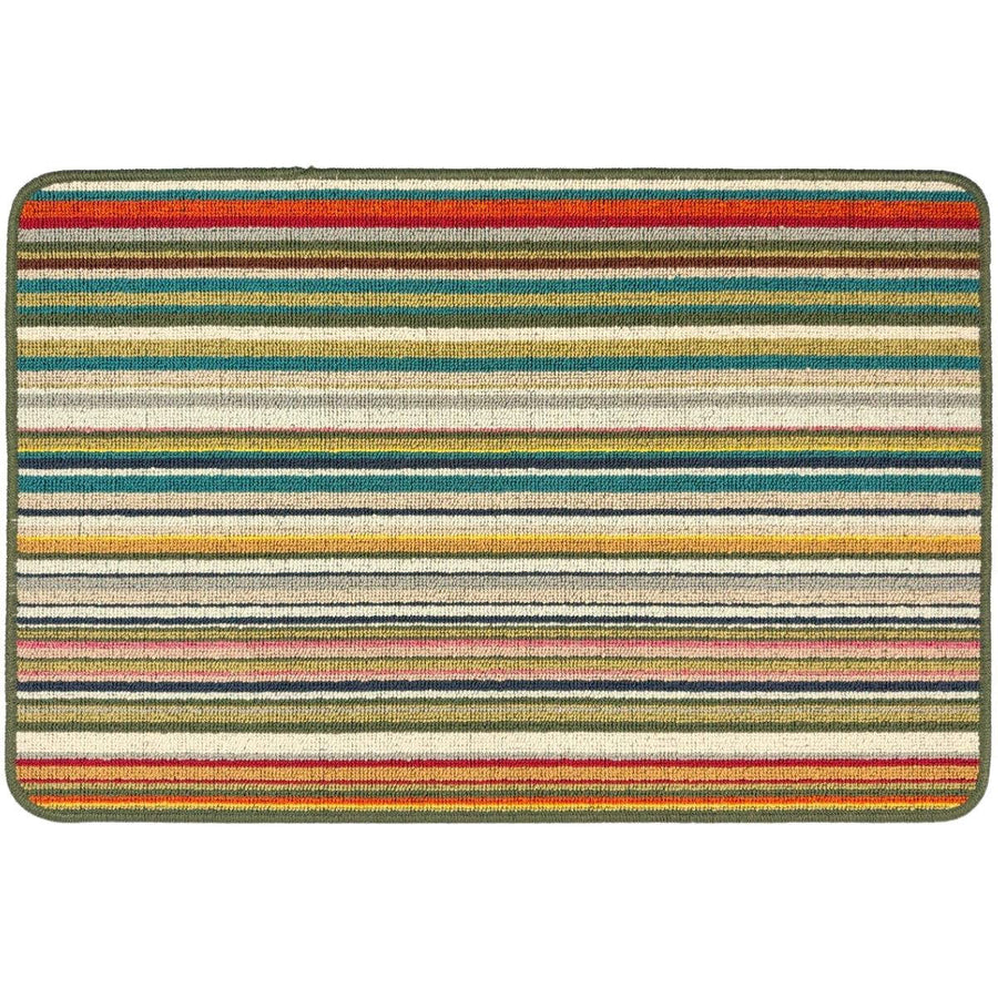 Candy Multi Green Patterned Mat