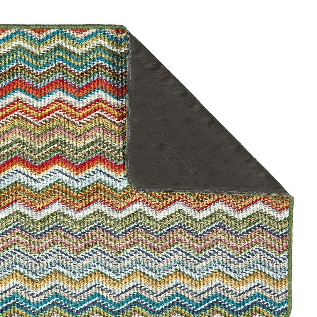 Candy Multi Green Patterned Mat