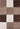 Shaggy Rug Geometric Design Brown