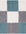 Geometric Design Thick Shaggy Area Rugs Duck Egg Blue