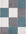 Geometric Design Thick Shaggy Area Rugs Duck Egg Blue