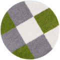 Myshaggy Geometric Green Rug