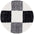 Geometric Design Thick Shaggy Area Rugs Grey