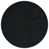 Black shaggy Rug Plain design thick pile, high quality, soft & durable.
