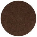 Myshaggy Solid Brown Rug