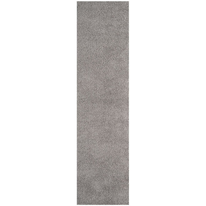Grey shaggy rug Easy to clean, Colourfast, Resilient, Pet-friendly
