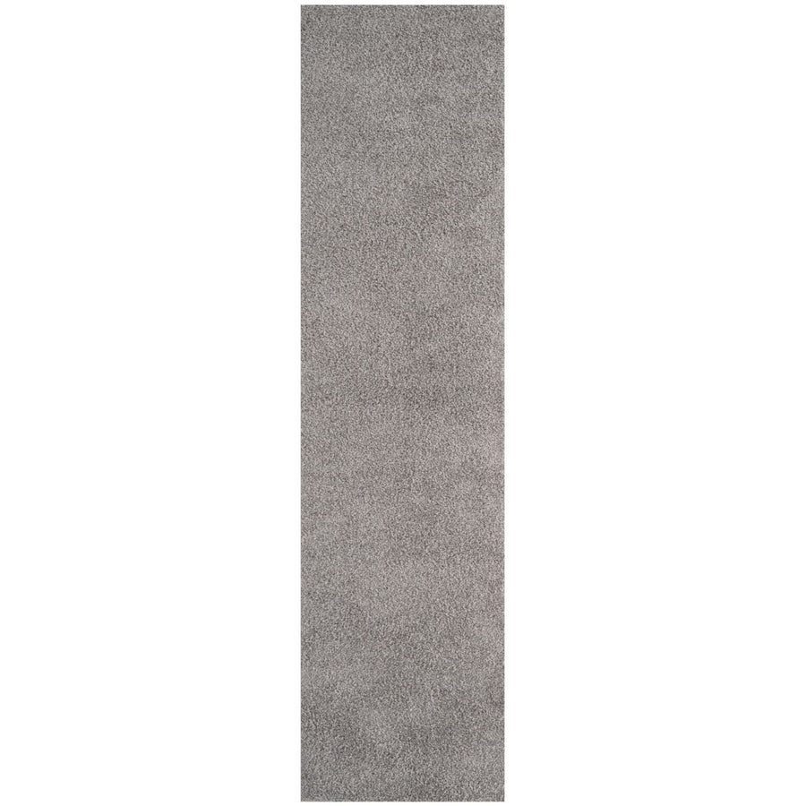 Grey shaggy rug Easy to clean, Colourfast, Resilient, Pet-friendly