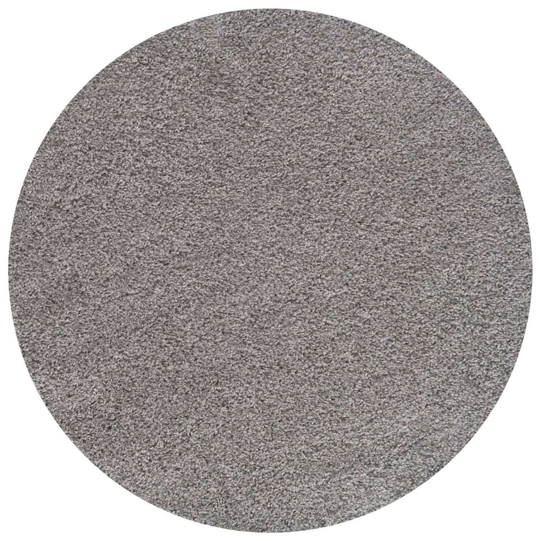 Grey shaggy rug Easy to clean, Colourfast, Resilient, Pet-friendly