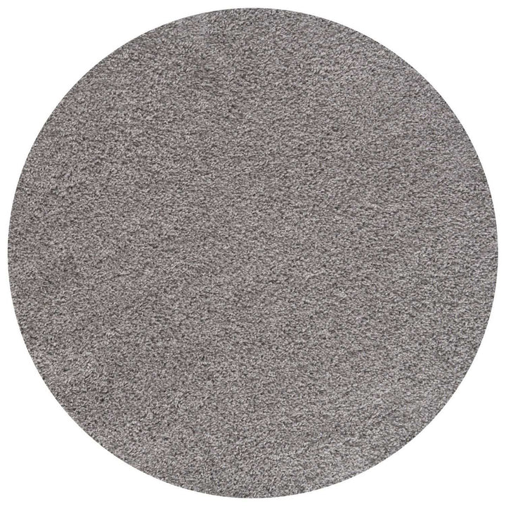 Grey shaggy rug Easy to clean, Colourfast, Resilient, Pet-friendly