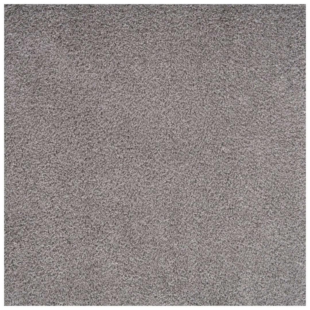 Grey shaggy rug Easy to clean, Colourfast, Resilient, Pet-friendly