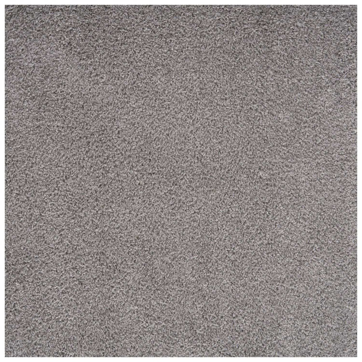 Grey shaggy rug Easy to clean, Colourfast, Resilient, Pet-friendly