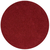 Shaggy Rug Plain Red non-shedding easy to clean