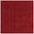 Shaggy Rug Plain Red non-shedding easy to clean