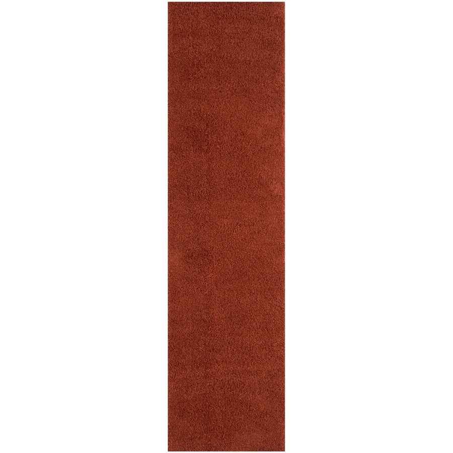 Shaggy Rug Plain Orange ultra soft 30 mm pile, non-shedding