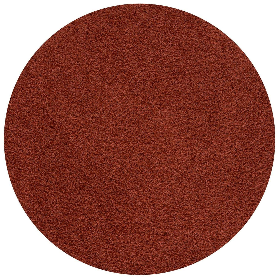 Shaggy Rug Plain Orange ultra soft 30 mm pile, non-shedding