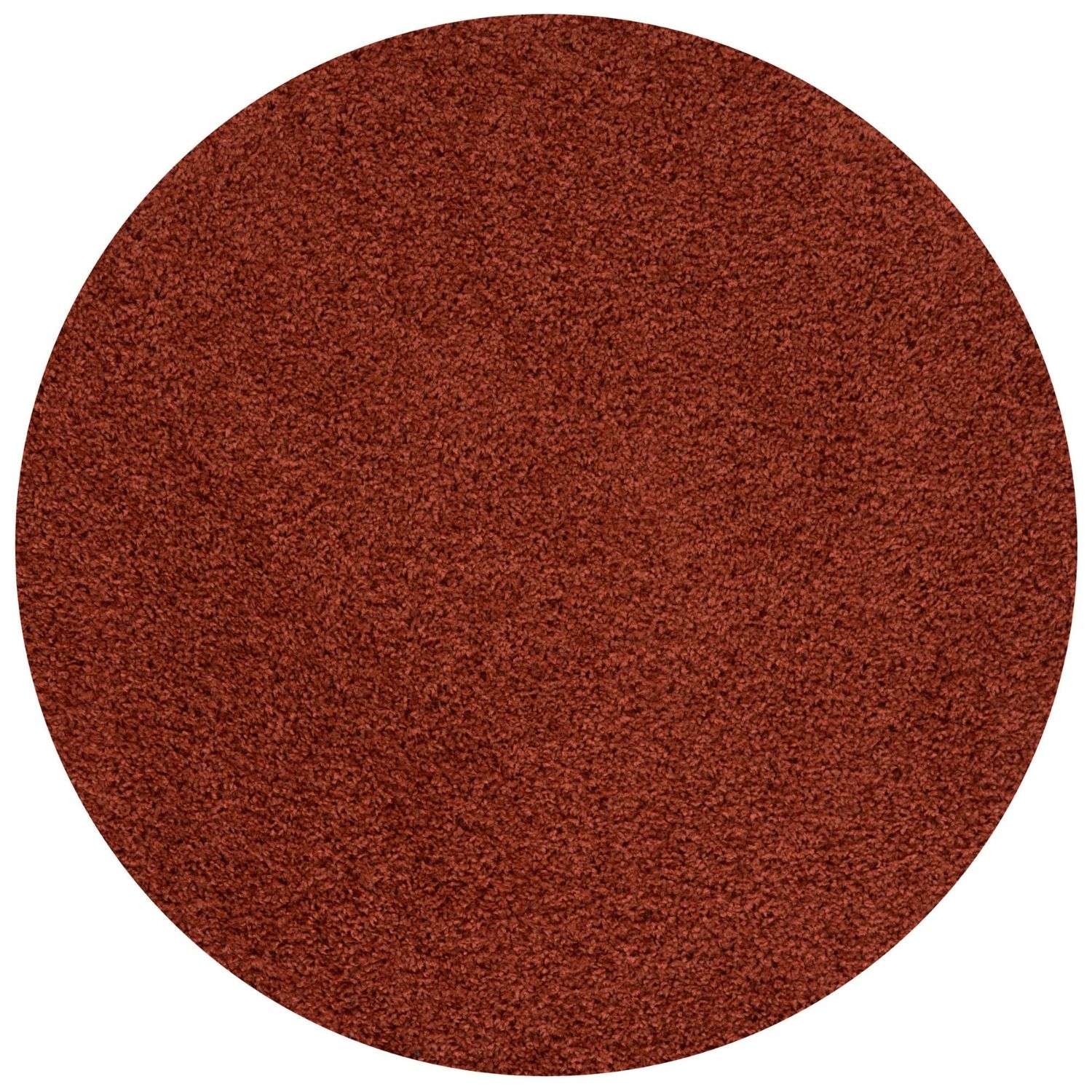 Shaggy Rug Plain Orange ultra soft 30 mm pile, non-shedding