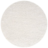 Shaggy Rug Plain White high quality, non-shedding