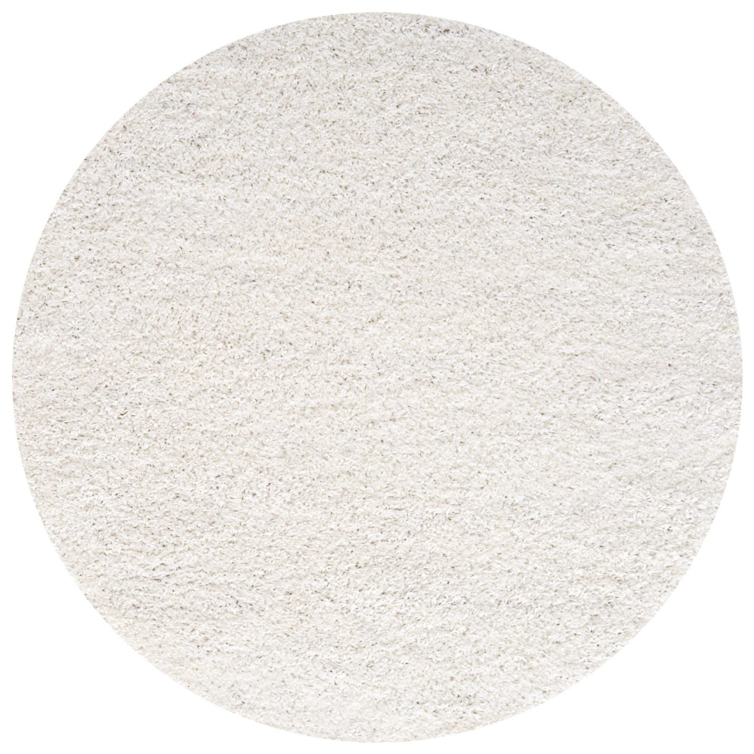 Shaggy Rug Plain White high quality, non-shedding