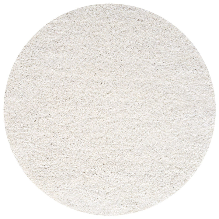 Shaggy Rug Plain White high quality, non-shedding