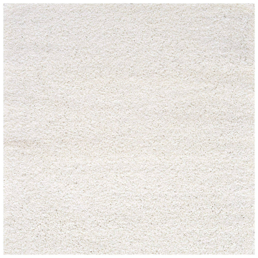 Shaggy Rug Plain White high quality, non-shedding